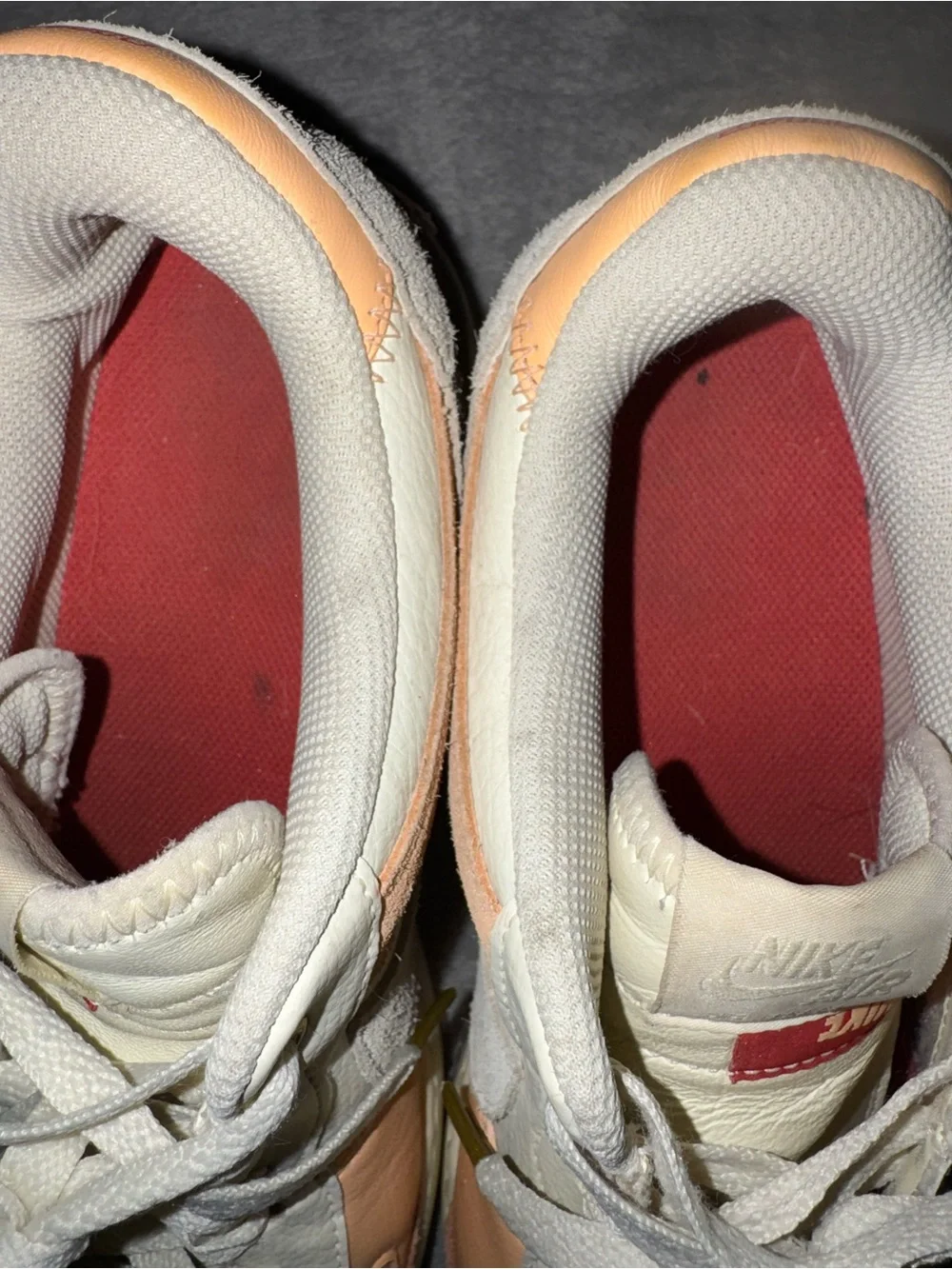 Mens Nike Air Force 1 AF1 Shadow Sisterhood Cashmere Peach & Cream